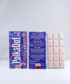 polkadot circus animals chocolate bar